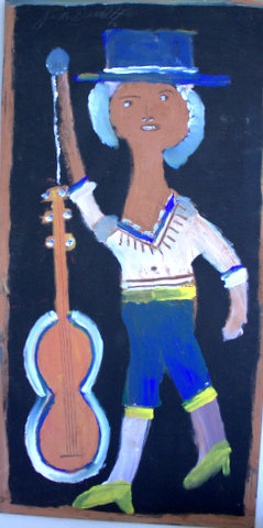 Woman with Guitar